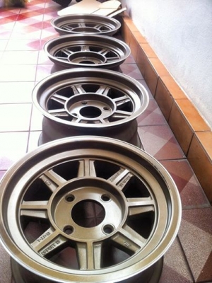 ล้อ ฮายาชิ hayashi ขอบ13 หน้าหลัง7 4รู114 et13