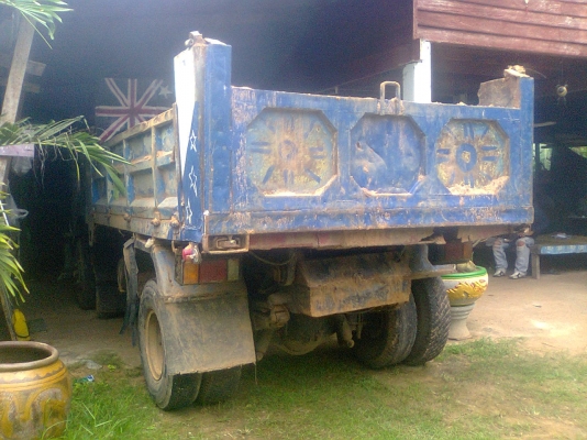 ขายรถดั้มหกล้อฮีโน่KM310หน้า-หลังFแซลซีสวยดั้มดี