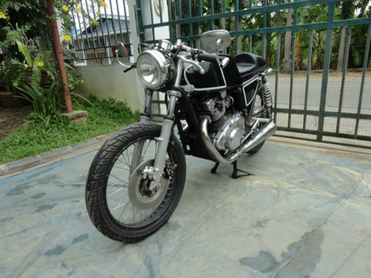ขายครับ gs 400 cc. คลาสสิค cafe ครับ (เพิ่มคลิบครับ)