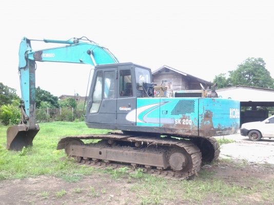 ขายแม็พโครKOBELCO sk200-2รถสวยพร้อมใช้ราคาถูกๆ