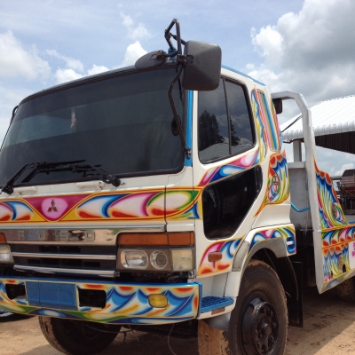 เทเลอร์ขึ้นแมคโค200ขึ้นรถเกี่ยวข้าว Fn517  เครื่อง6d16 190hp