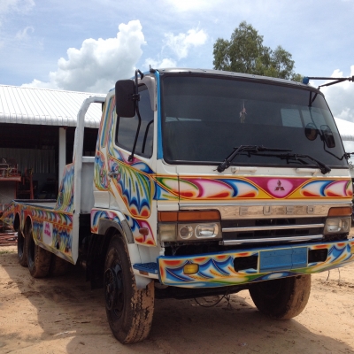 เทเลอร์ขึ้นแมคโค200ขึ้นรถเกี่ยวข้าว Fn517  เครื่อง6d16 190hp