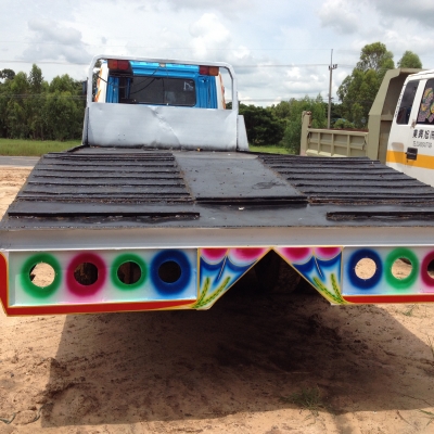 เทเลอร์ขึ้นแมคโค200ขึ้นรถเกี่ยวข้าว Fn517  เครื่อง6d16 190hp