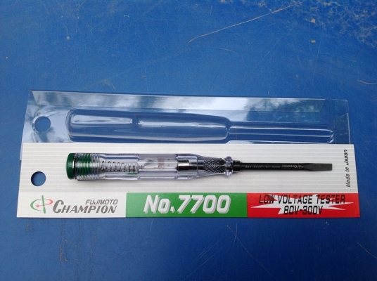 ไขควงเทสไฟ CHAMPION Made in JAPAN