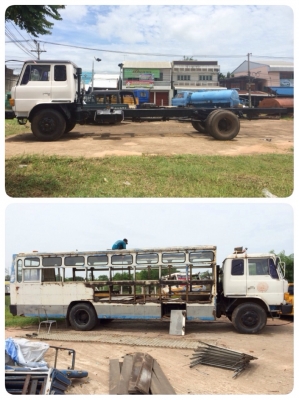 Hino FF 6 ล้อ ช่วงยาว 7ม  เครื่อง EH700 /168แรงม้า