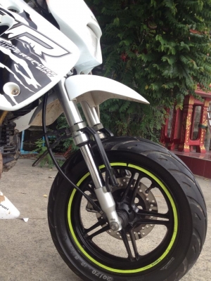 ขาย KSR 110 cc ปี 2553  สี ขาว ดำ สวย ใส เงา  ราคา 28500