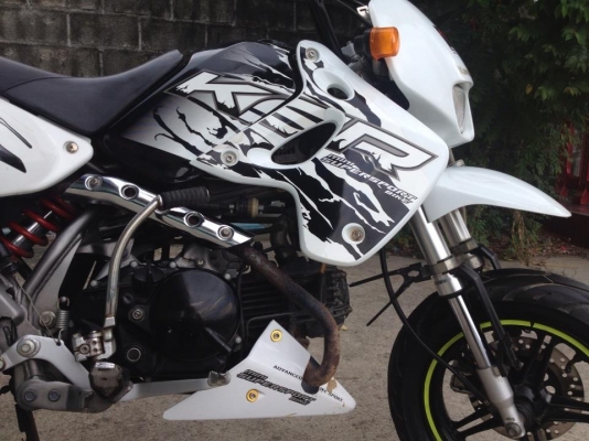 ขาย KSR 110 cc ปี 2553  สี ขาว ดำ สวย ใส เงา  ราคา 28500