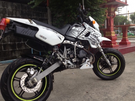 ขาย KSR 110 cc ปี 2553  สี ขาว ดำ สวย ใส เงา  ราคา 28500
