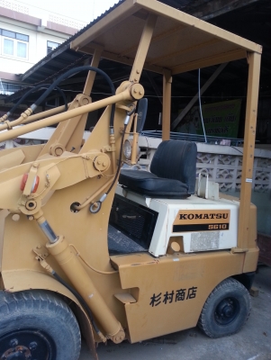 ขายรถตักล้อยางขนาดเล็ก KOMATSU SG10
