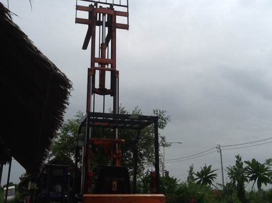 รถยกToyota 5fbe10แบ็ตเตอรี่สภาพดีแรงเสาสูง4เมตร