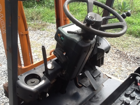 รถยกToyota 5fbe10แบ็ตเตอรี่สภาพดีแรงเสาสูง4เมตร