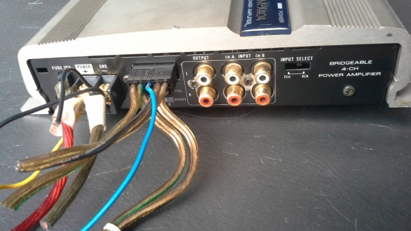 Pioneer 4ch รุ่น GM-X404 Made in USA Pioneer 4ch รุ่น GM-X404 Made in USA