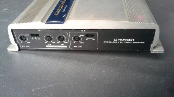 Pioneer 4ch รุ่น GM-X404 Made in USA Pioneer 4ch รุ่น GM-X404 Made in USA