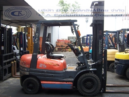 ขายรถ โฟล์คลิฟท์ TOYOTA รุ่น 6-FD25