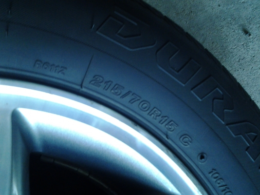 แม็กแท้ toyota vigo พร้อมยาง