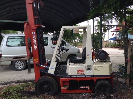 ขายรถยกฟอร์คลิฟต์ NISSAN PH02A20 2ตัน เบนซินติดแกสนอก 180,000 ขายรถยกฟอร์คลิฟต์ NISSAN PH02A20 2ตัน เบนซินติดแกสนอก 180,000