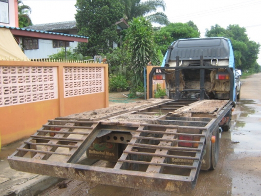 ขายแพ็คคู่ แมคโค เทเลอร์หกล้อ