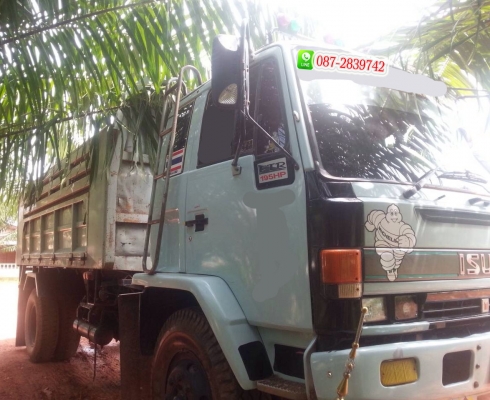 ขายรถดั้มพ์ 6 ล้อ ขนาดใหญ่ ISUZU ROCKY