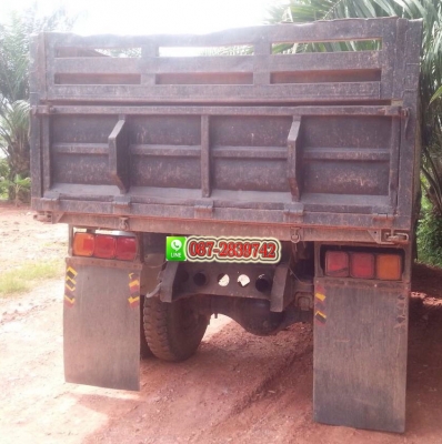 ขายรถดั้มพ์ 6 ล้อ ขนาดใหญ่ ISUZU ROCKY