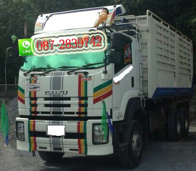 ขายดาวน์รถดั้มพ์ พ่วงแม่-ลูก 22 ล้อ ISUZU DECA 360 แรงม้า