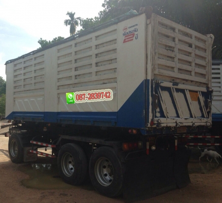 ขายดาวน์รถดั้มพ์ พ่วงแม่-ลูก 22 ล้อ ISUZU DECA 360 แรงม้า