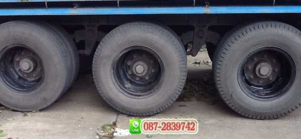 ขายรถหัวลาก  ติดก๊าฃ NGV พร้อมหางพื้นเรียบ 3 คาน  ราคาขายคันละ   2,350,000 บาท