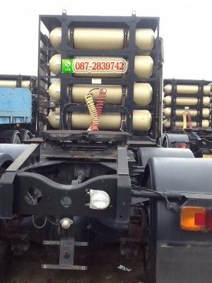 ขายรถหัวลาก  ติดก๊าฃ NGV พร้อมหางพื้นเรียบ 3 คาน  ราคาขายคันละ   2,350,000 บาท