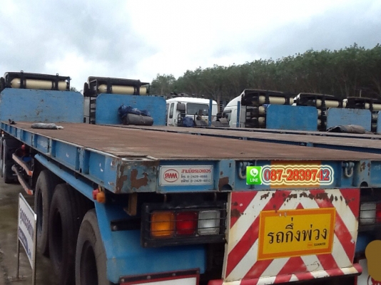 ขายรถหัวลาก  ติดก๊าฃ NGV พร้อมหางพื้นเรียบ 3 คาน  ราคาขายคันละ   2,350,000 บาท