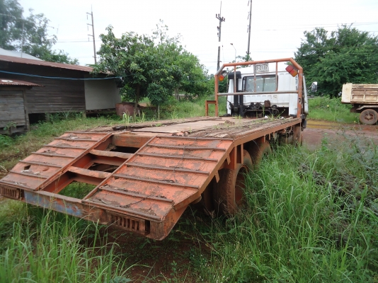 ขายด่วนรถสิบล้อหลงMAหางเทนเลอร์ลากแบคโฮPC200 ขายด่วนรถสิบล้อหลงMAหางเทนเลอร์ลากแบคโฮPC200