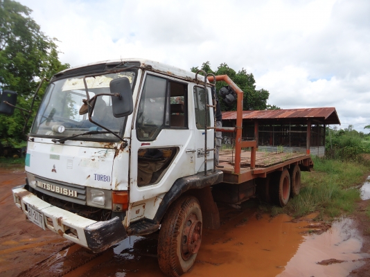 ขายด่วนรถสิบล้อหลงMAหางเทนเลอร์ลากแบคโฮPC200