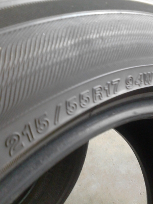 215/55R17 YOKOHAMA  ADVAN dB decibel  ชุด 4 เส้น  TEL.081-427-3941
