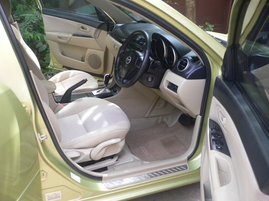 ขายรถ MAZDA 3 1.6 V  ตัว TOP ABS AIRBAG 2ใบ ออโต้  ปี2008 ไม่เคยติดแก็ส