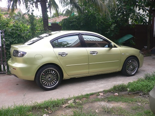 ขายรถ MAZDA 3 1.6 V  ตัว TOP ABS AIRBAG 2ใบ ออโต้  ปี2008 ไม่เคยติดแก็ส