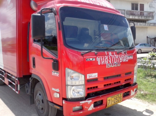 รถ6ล้อไปรษณีย์..150 แรง NPR75K9T รถสวย...ปี*53 ไมล์3แสนกว่า ห้างแท้เดิมๆ