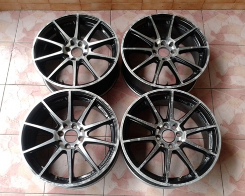 ล้อ,17 4รู100-114.3 SAMURAI NINJA สภาพเดิมๆ สี่วง 4,800