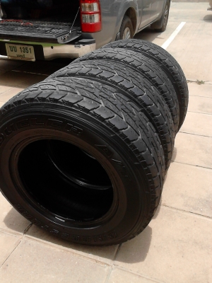 235/70R15 BRIDGESTONE DUELER A/T  ชุด 4 เส้น  โทร.081-427-3941