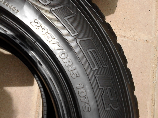 235/70R15 BRIDGESTONE DUELER A/T  ชุด 4 เส้น  โทร.081-427-3941