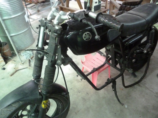 ขาย โครง yamaha เคยใส่ xs650 ขาดเครื่องชุดไฟคาร์บู