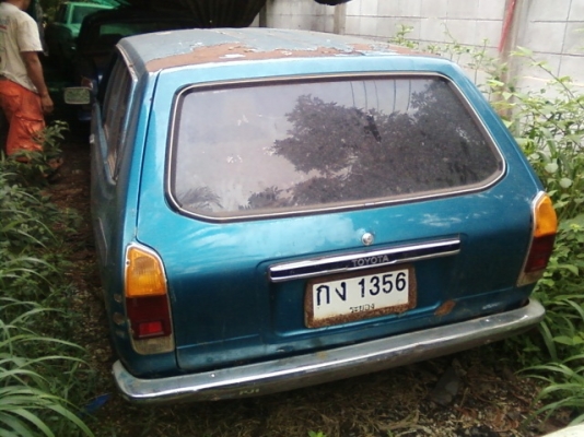 ขาย Toyota KE 36 van classic car เครื่อง 4A ขับหลัง 5 เกียร์ ดิสเบรค 4 ล้อ ราคา 45000 รายละเอียดโทรคุยกันได้