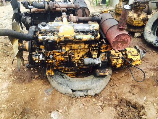 ขายด่วนเครื่อง 6D31และปั้ม K3V