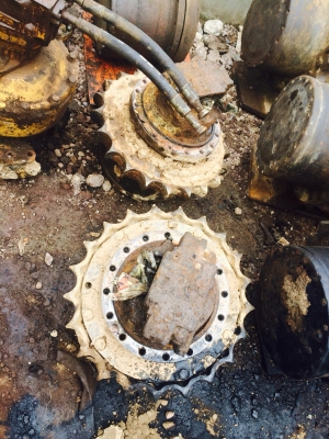 ขายด่วนตัวเดิน Cat 320