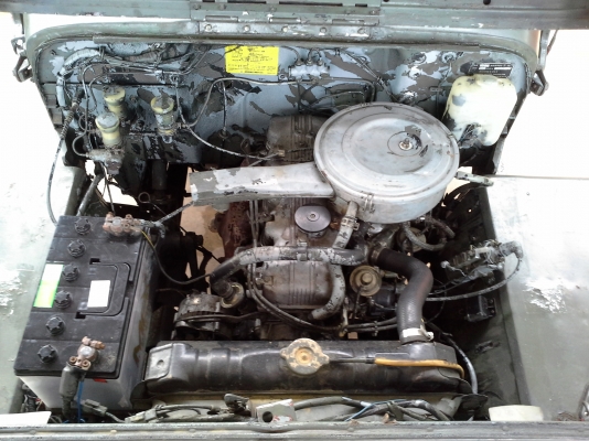 JEEP MITSUBISHI MODEL J56 ผลิตปี 1974 JEEP MITSUBISHI MODEL J56 ผลิตปี 1974