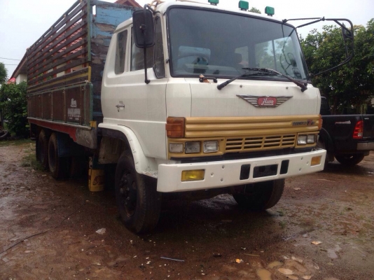ขายรถบรรทุกสิบล้อดัมพ์ HINO KT925 เครื่อง EH700-168 แรง 1 เพลา กระบะไม้ดัมพ์ ทะเบียนพร้อม