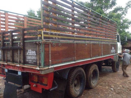 ขายรถบรรทุกสิบล้อดัมพ์ HINO KT925 เครื่อง EH700-168 แรง 1 เพลา กระบะไม้ดัมพ์ ทะเบียนพร้อม