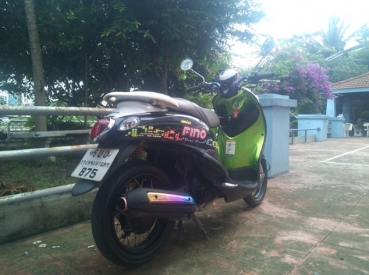 ฟีโน่ เขียวดำ กท 875 เครื่องดี เดิมๆ วิ่งน้อย 14,500