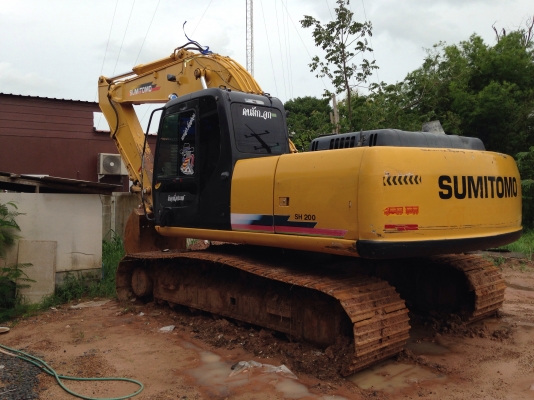 ขายแบคโฮ sumitomo SH 200A3