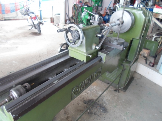 แท่นกลึง 6 ฟุต เชนเย่ 3 เพลา เกียร์บล็อก พร้อมใช้งาน ด่วน !!!!  85,000