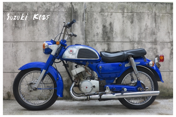 Suzuki K125 สีใหม่ๆ มีทะเบียน  ราคาเบาๆ