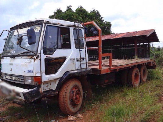ขายสิบล้อเทเลอร์ MITSUBISHI MA เครื่อง 6d16-195 แรง 2 เพลา 10 เกียร์ เบรคใหญ่
