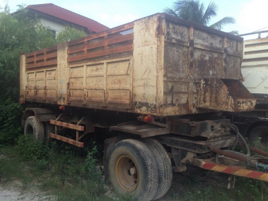 ขายหางพ่วงดั้มสามมิตร FTD1-83002 พร้อมใช้งาน สนใจโทร 081-9701072